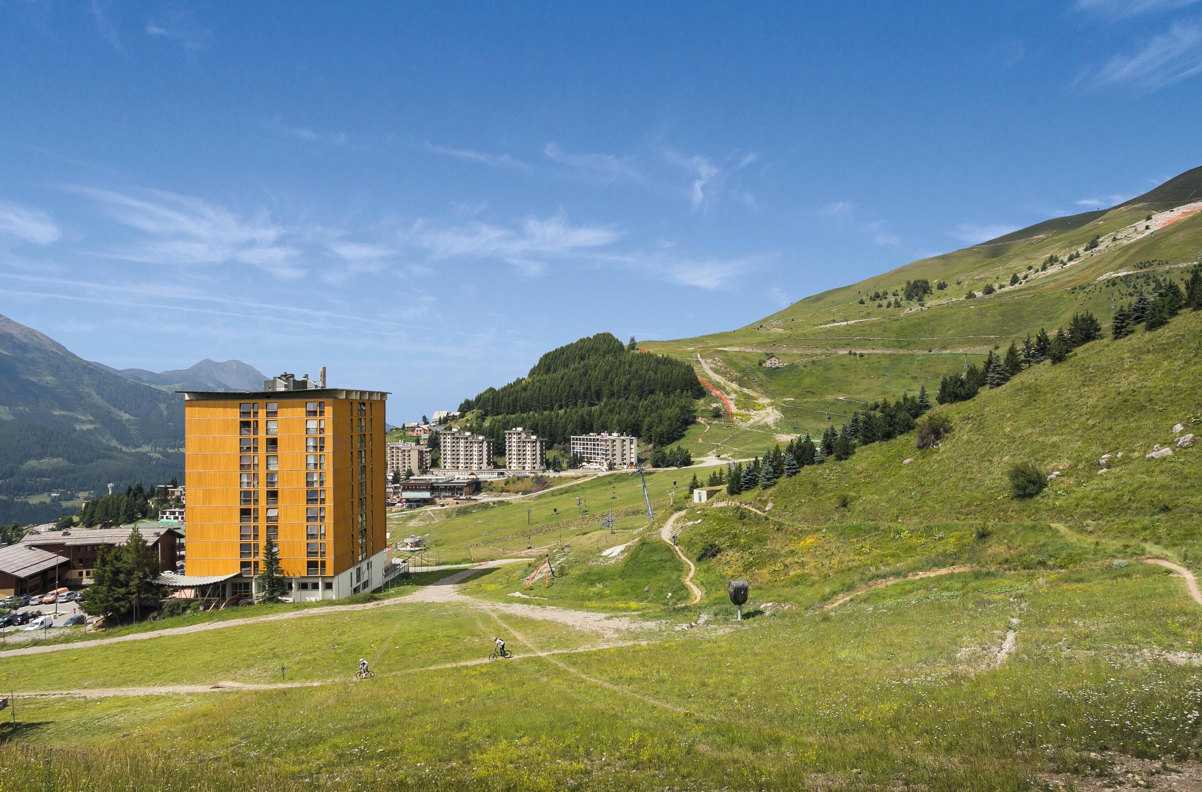 Façade de l’hébergement