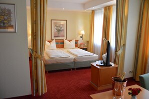 Minibar, desk, free WiFi, bed sheets