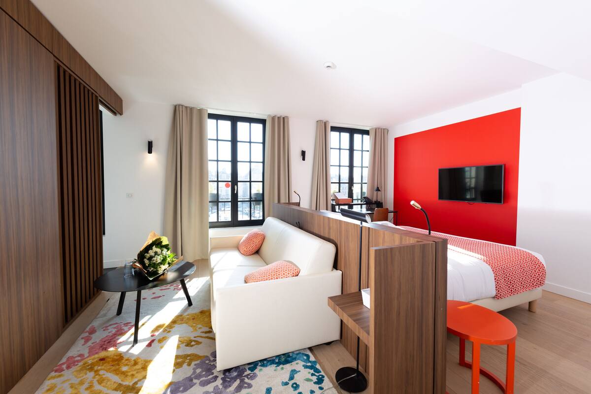 Deluxe-Apartment, mit Bad (10/20) | 1 Schlafzimmer