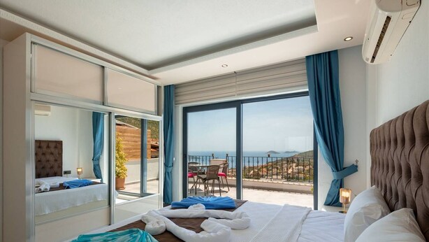3 bedrooms, iron/ironing board, WiFi, bed sheets - Villa Sunshine, Kisiltas, Kalkan (Kas)