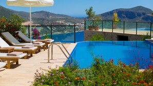 Outdoor pool - Villa Panorama 2, Ortaalan, Kalkan (Kas)