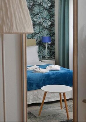 Premium bedding, individually furnished, blackout drapes, soundproofing