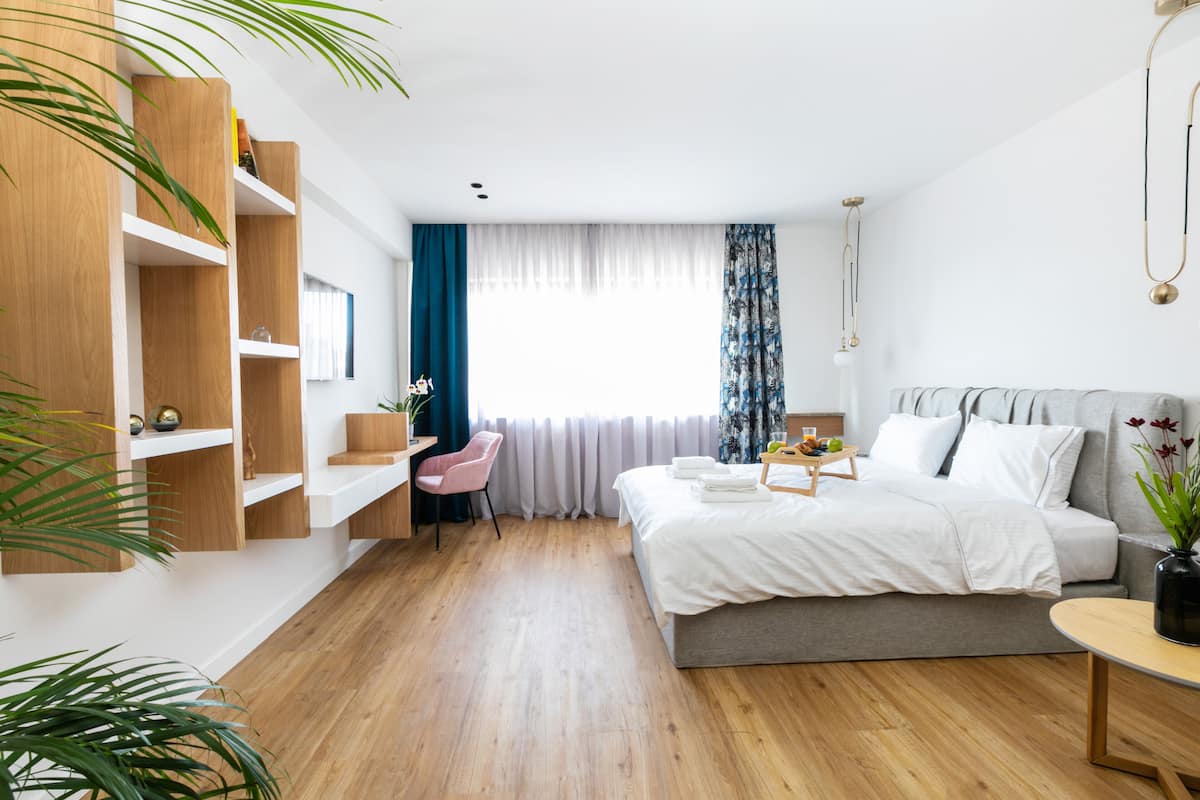 Estudio superior, vistas parciales al mar (707) | Sistema de insonorización, tabla de planchar con plancha, wifi gratis