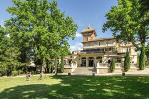 Majoituspaikan julkisivu