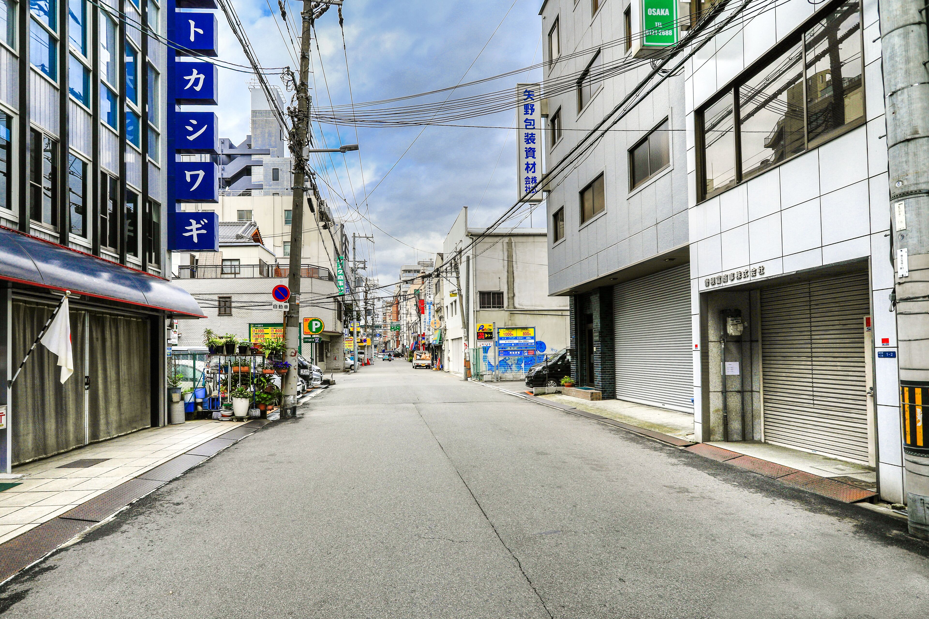 施設の入り口