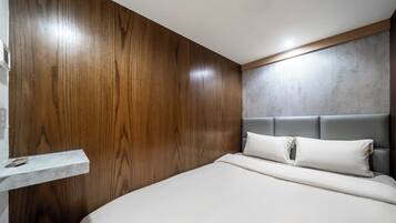 Wi-Fi de cortesia, roupa de cama