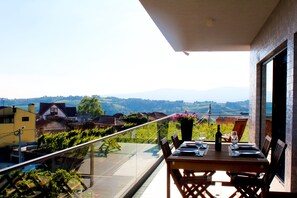 Vue depuis l’hébergement