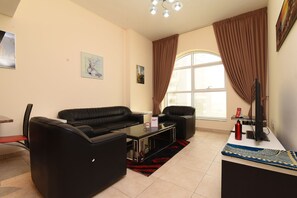 Apartment, 1 Schlafzimmer | Wohnzimmer