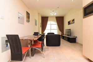 Apartment, 1 Bedroom | In-room dining