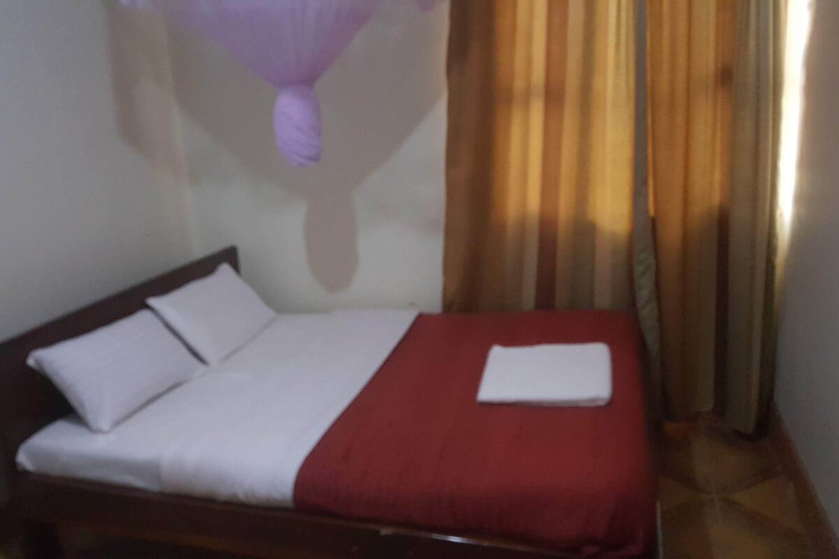 Standard Double Room | Egyptian cotton sheets, premium bedding, memory foam beds, desk