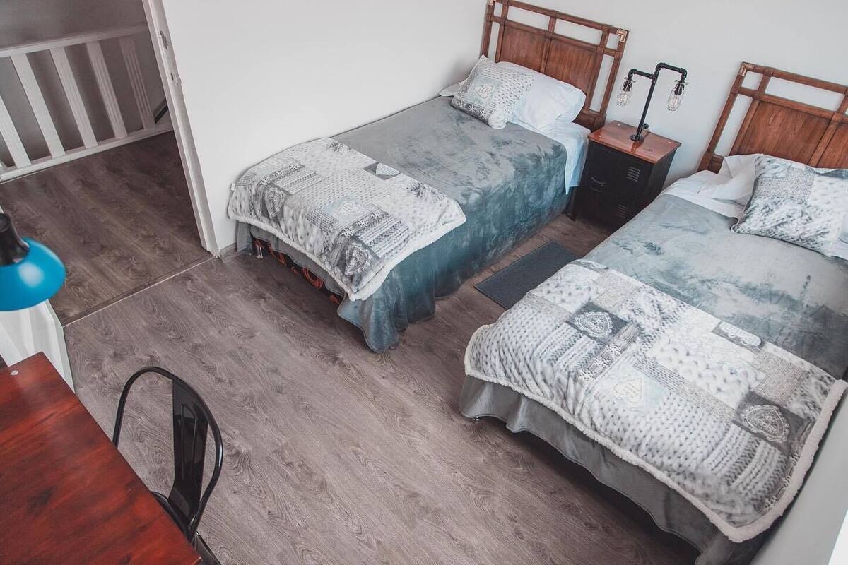Wifi gratis y ropa de cama