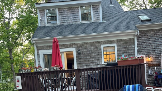 Terrace/patio - Cape Cod retreat , vacation memorable beaches , Good for families . (Barnstable)