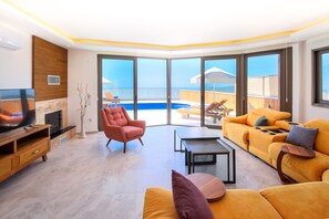 Luxury Villa, 3 Bedrooms | Living room | LCD TV - Villas Bella (Kas)