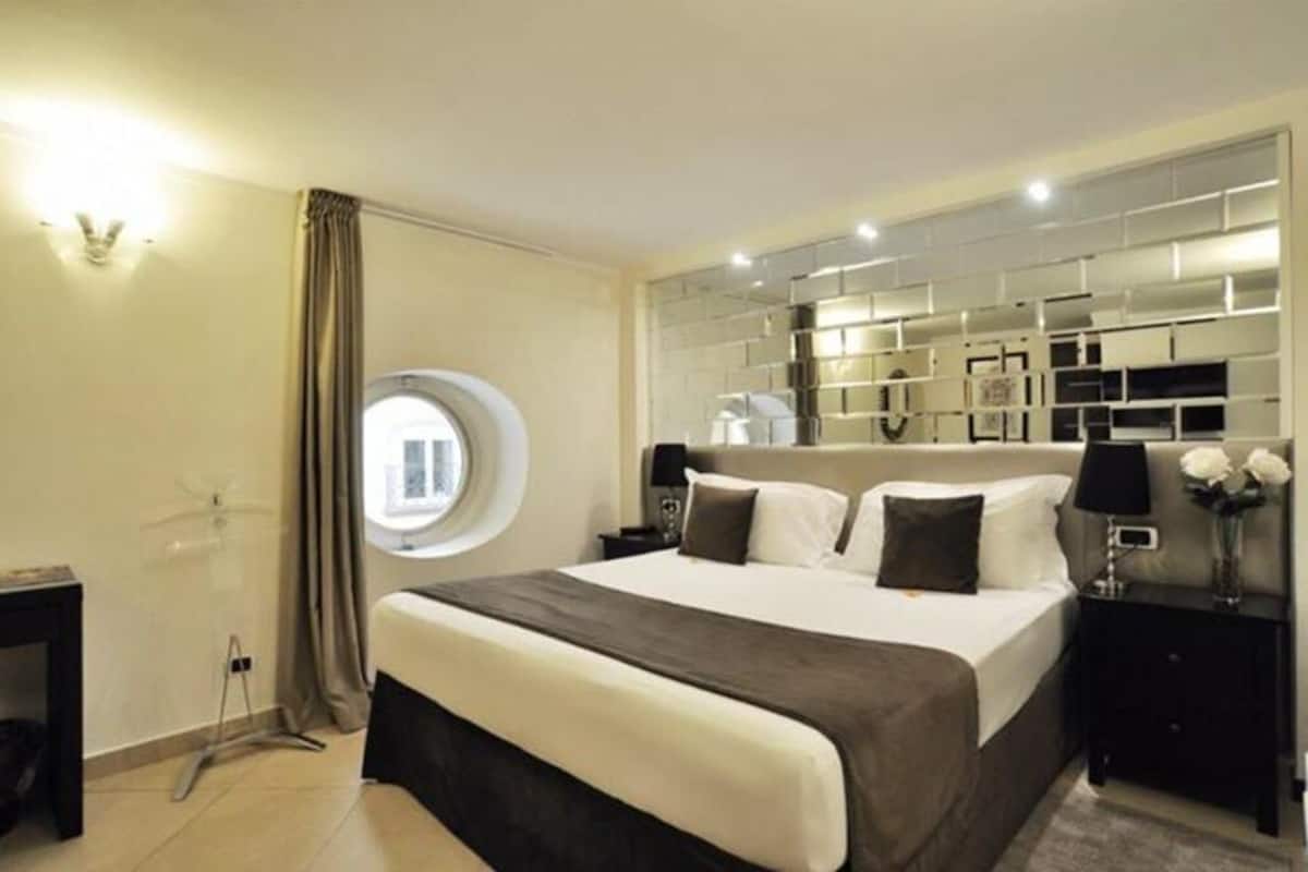 Habitación superior | Sábanas italianas Frette, ropa de cama de alta calidad y edredón
