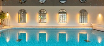 En vakker låve i murstein og flint i hjertet av landlige paradis.