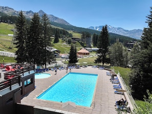 Seasonal outdoor pool