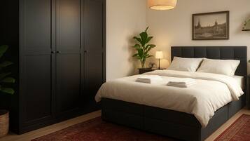 Business Apartment | 3 bedrooms, desk, free WiFi