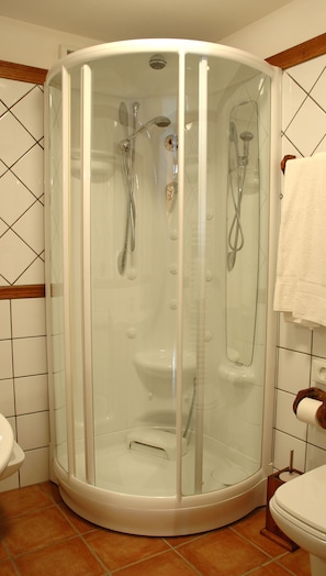 Superior Double Room | Bathroom shower