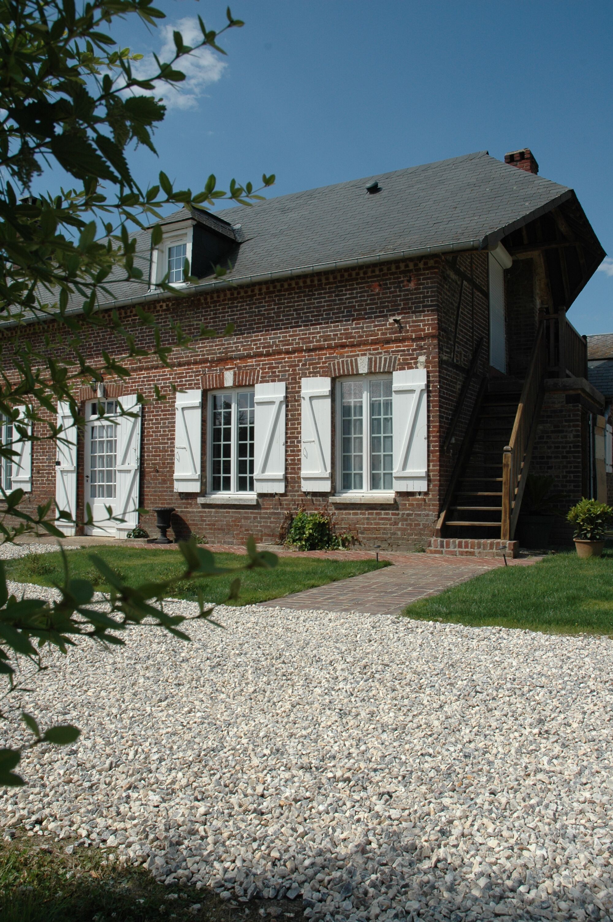 Voorkant van accommodatie