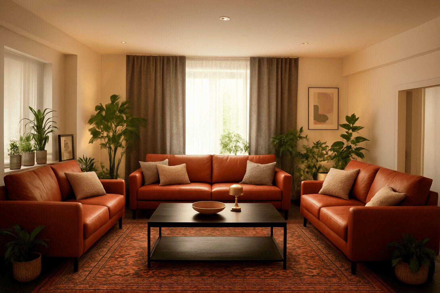 Deluxe appartement | Woonruimte | Flatscreentelevisie