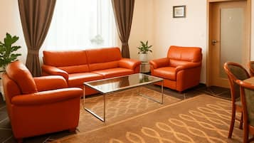 Deluxe Condo | Living area