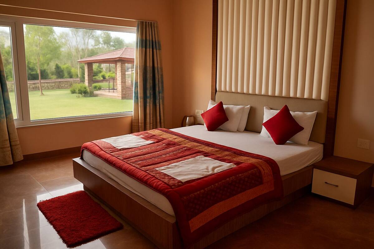Family Room 3 Bedrooms with 2 Washrooms | Két bảo mật tại phòng, bàn, khu vực làm việc phù hợp cho laptop 