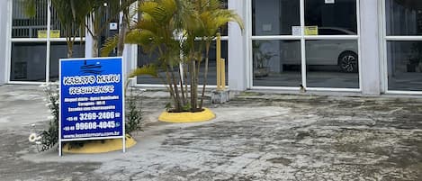 Façade de l’hébergement