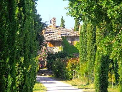 Superb villa with period furniture, large rose garden and private swimming pool 