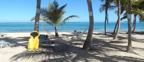 海灘、躺椅、沙灘巾