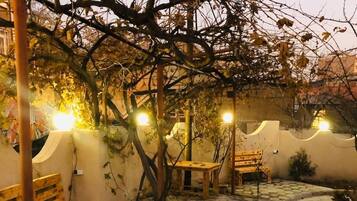 Grand Shared Dormitory | Courtyard view