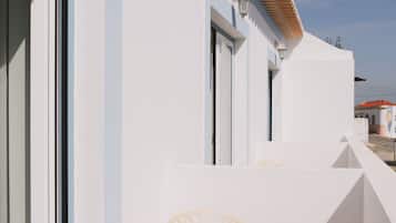 Individually decorated, individually furnished, desk, laptop workspace