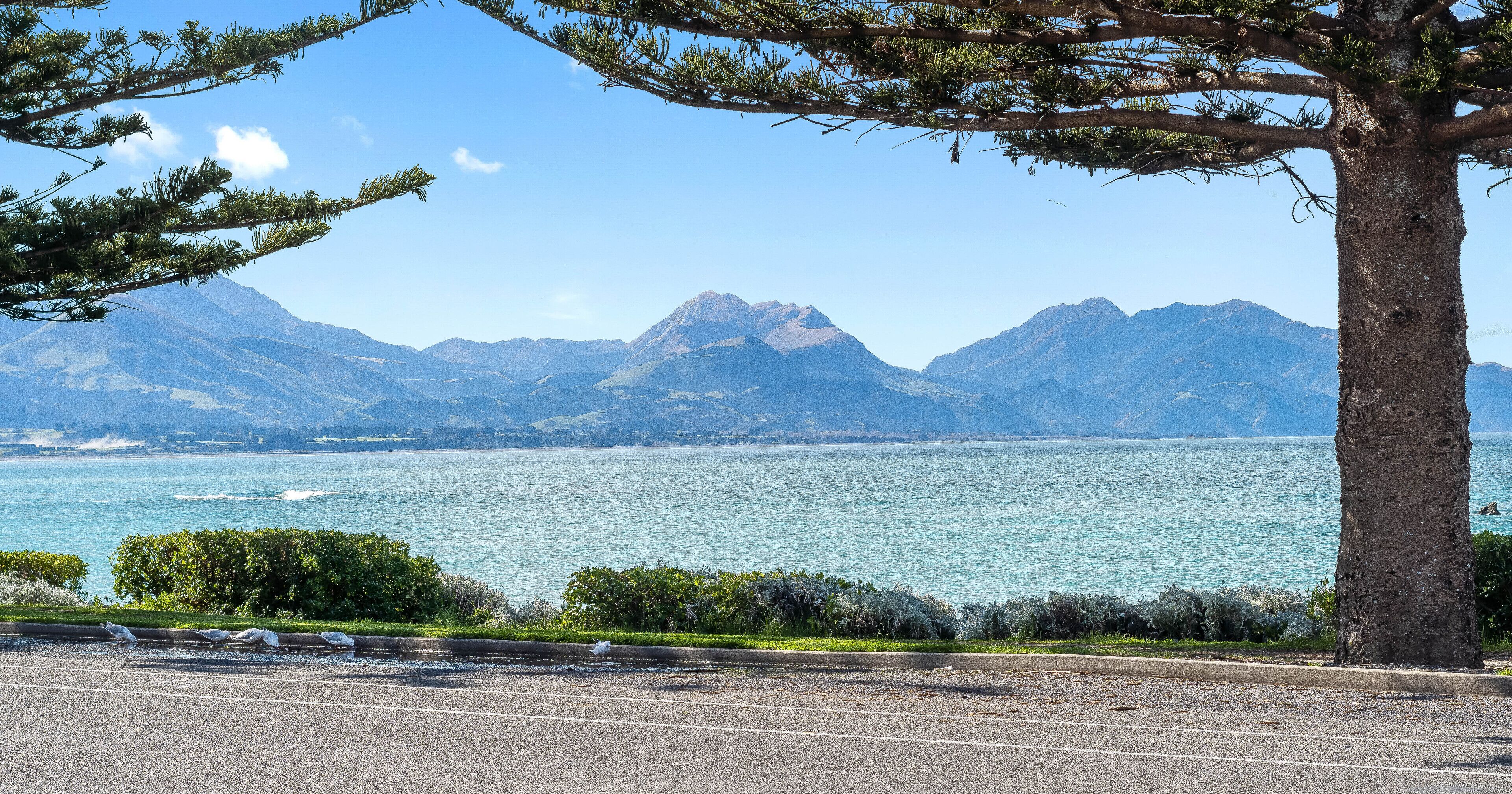 beach nearby, black sand