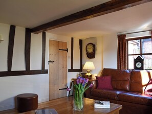 Cosy living room | Brushmaker Cottage, Diss