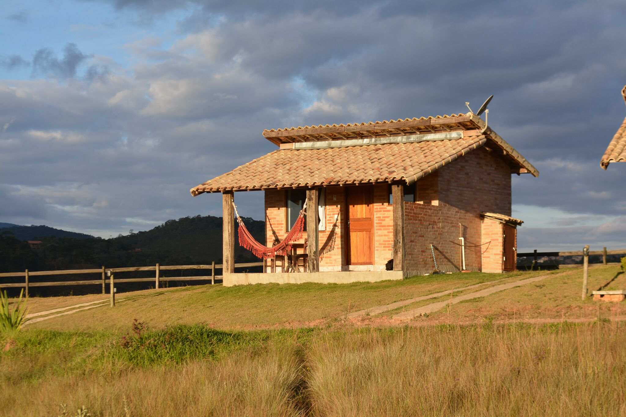 Façana frontal de l'allotjament