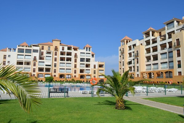 Overnatningsstedets område