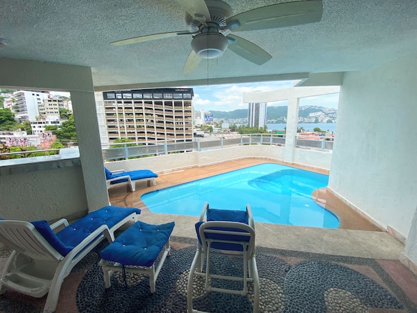 Premium Room, 2 Bedrooms, Kitchen, Poolside | In-room safe, laptop workspace, blackout curtains, free WiFi