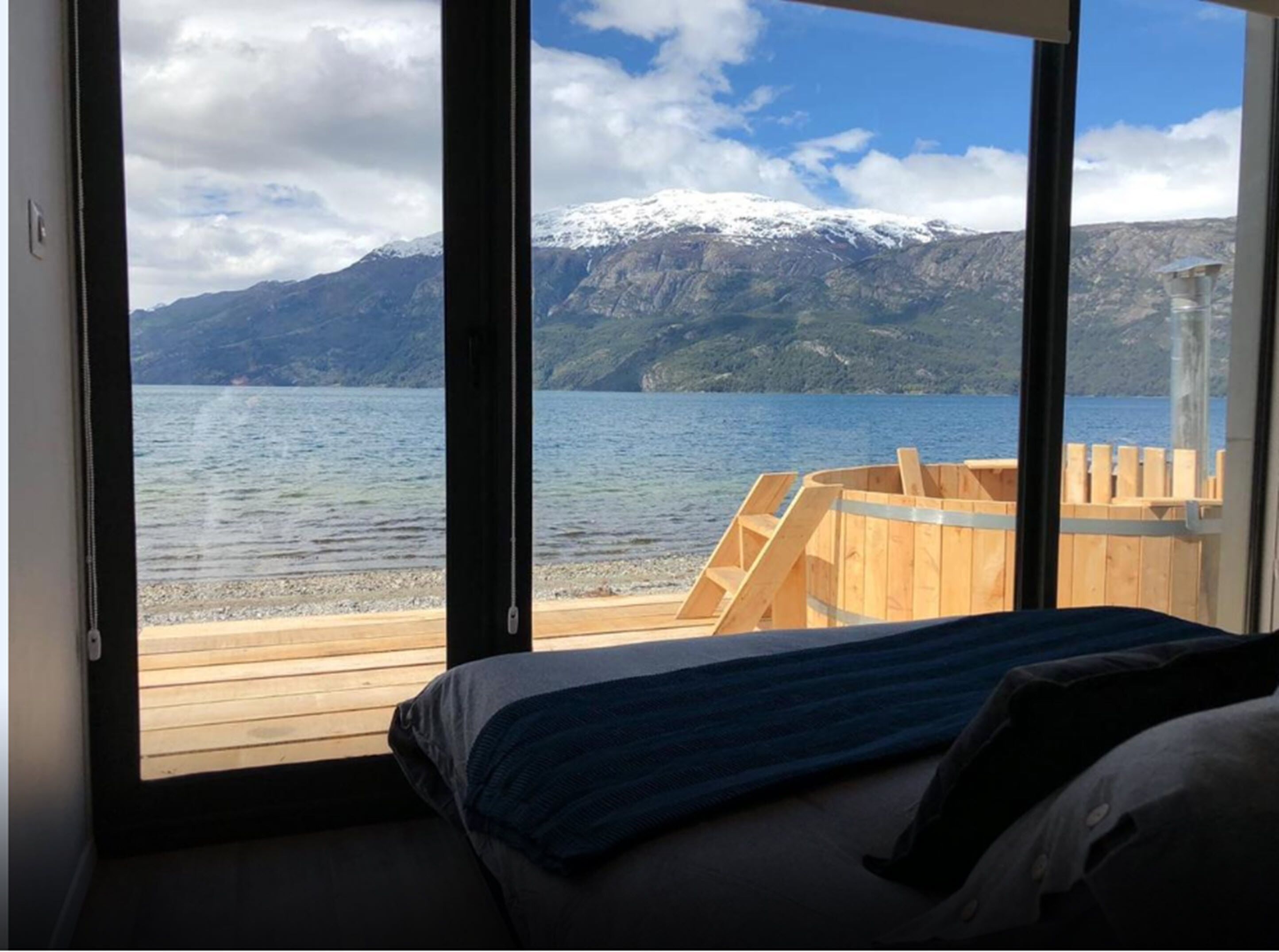 Bain à remous extérieur