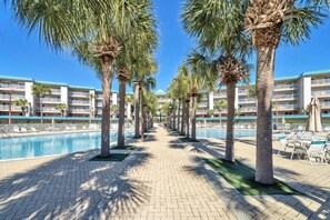 Außenpool, beheizter Pool