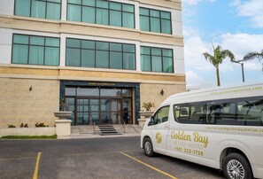 Voorkant van accommodatie