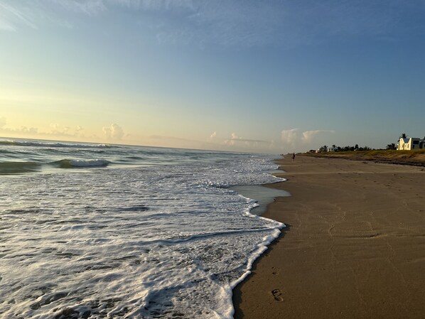 Sun loungers, beach towels