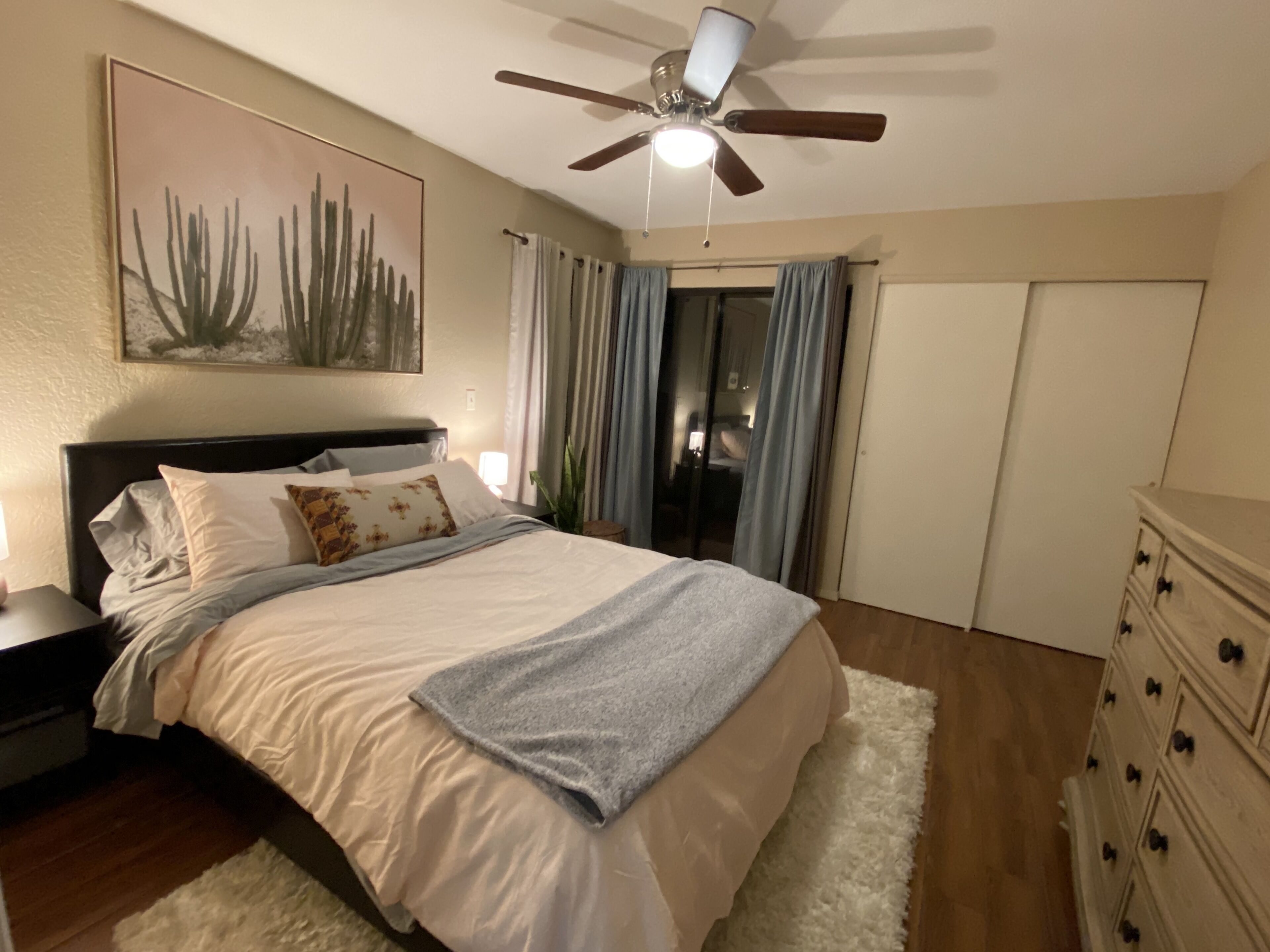 1 bedroom, iron/ironing board, free WiFi, bed sheets