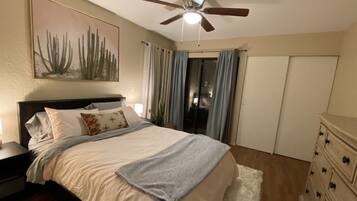 1 bedroom, iron/ironing board, free WiFi, bed sheets