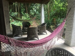 Property grounds - Site with natural springs and natural pools. (Jardim Caraguava)