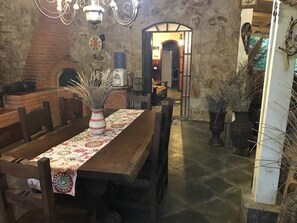 Dining - Site with natural waters and natural pools (Jardim Caraguava)