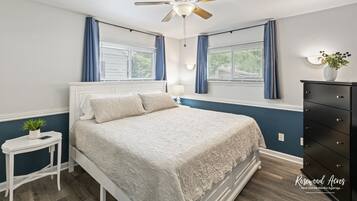 3 bedrooms, iron/ironing board, travel crib, free WiFi