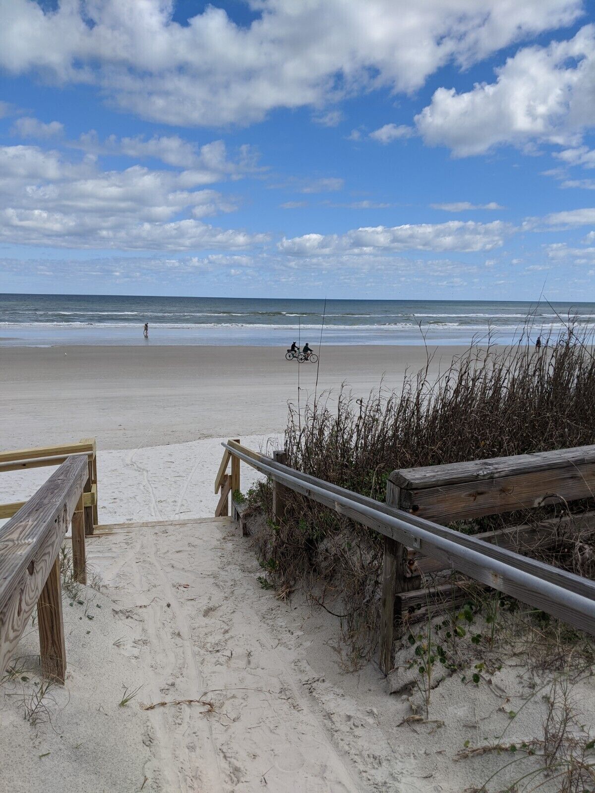 The beach goes on forever......