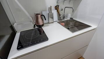 Shared fridge, microwave