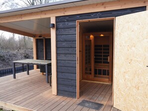 Outdoor dining - Bungalowpark It Wiid by Interhome (Eernewoude)