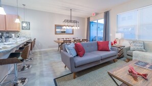 Apartment | Living room | Flat-screen TV, DVD player - Minutes From Disney & Universal (Kissimmee)