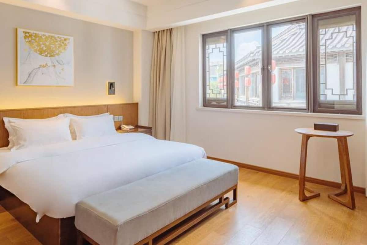 ห้องคลาสสิกดับเบิล | โต๊ะทำงาน, ผ้าม่านกันแสง, Wi-Fi ฟรี